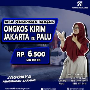 Ongkos Kirim Jakarta Palu