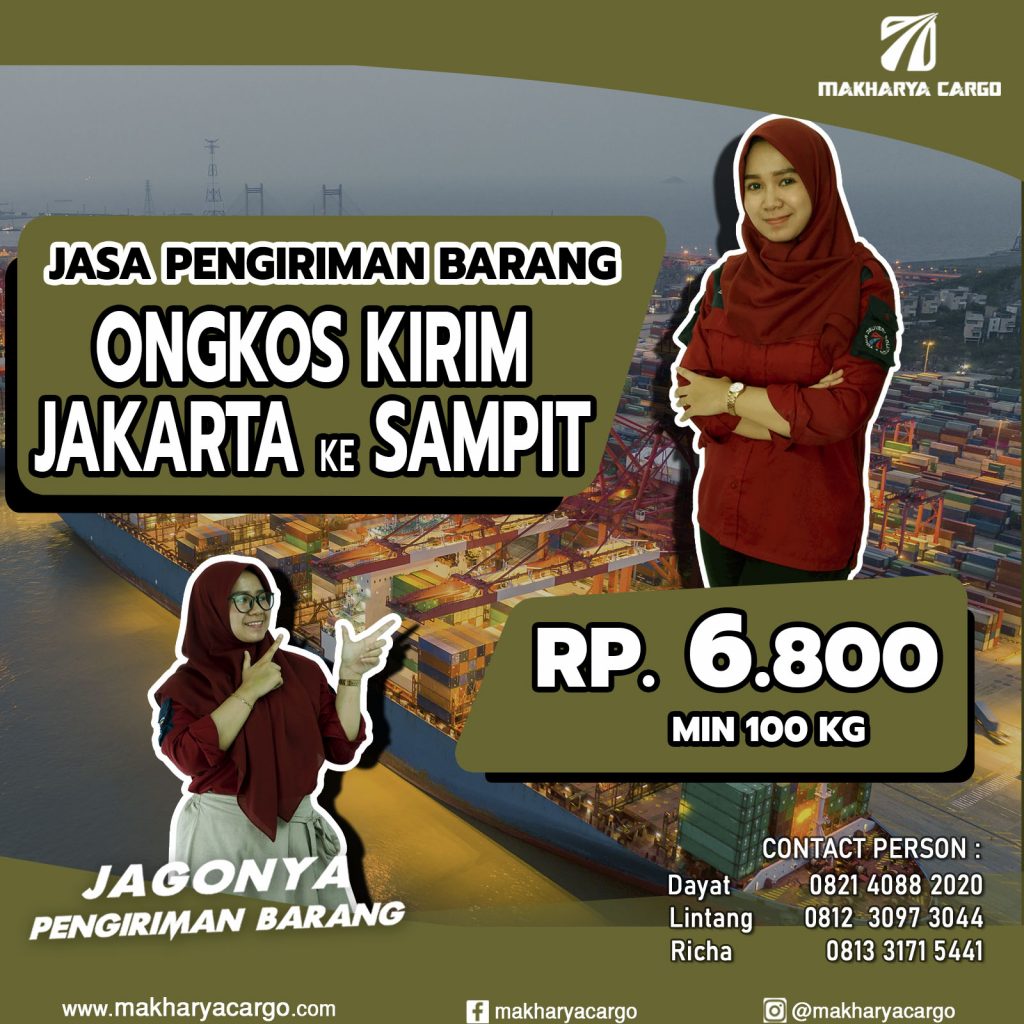 Ongkos Kirim Jakarta Sampit