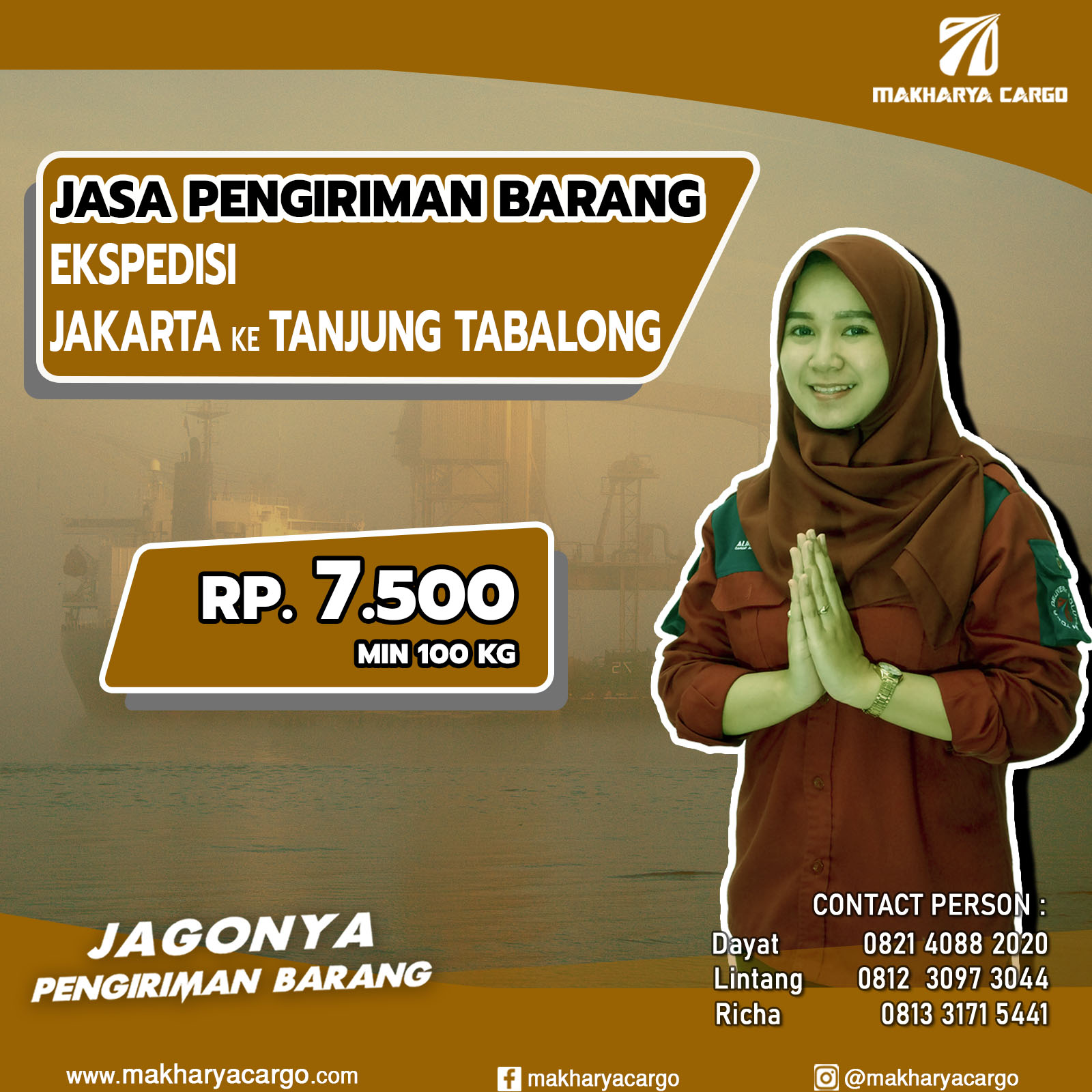 Ekspedisi Jakarta Tanjung Tabalong 