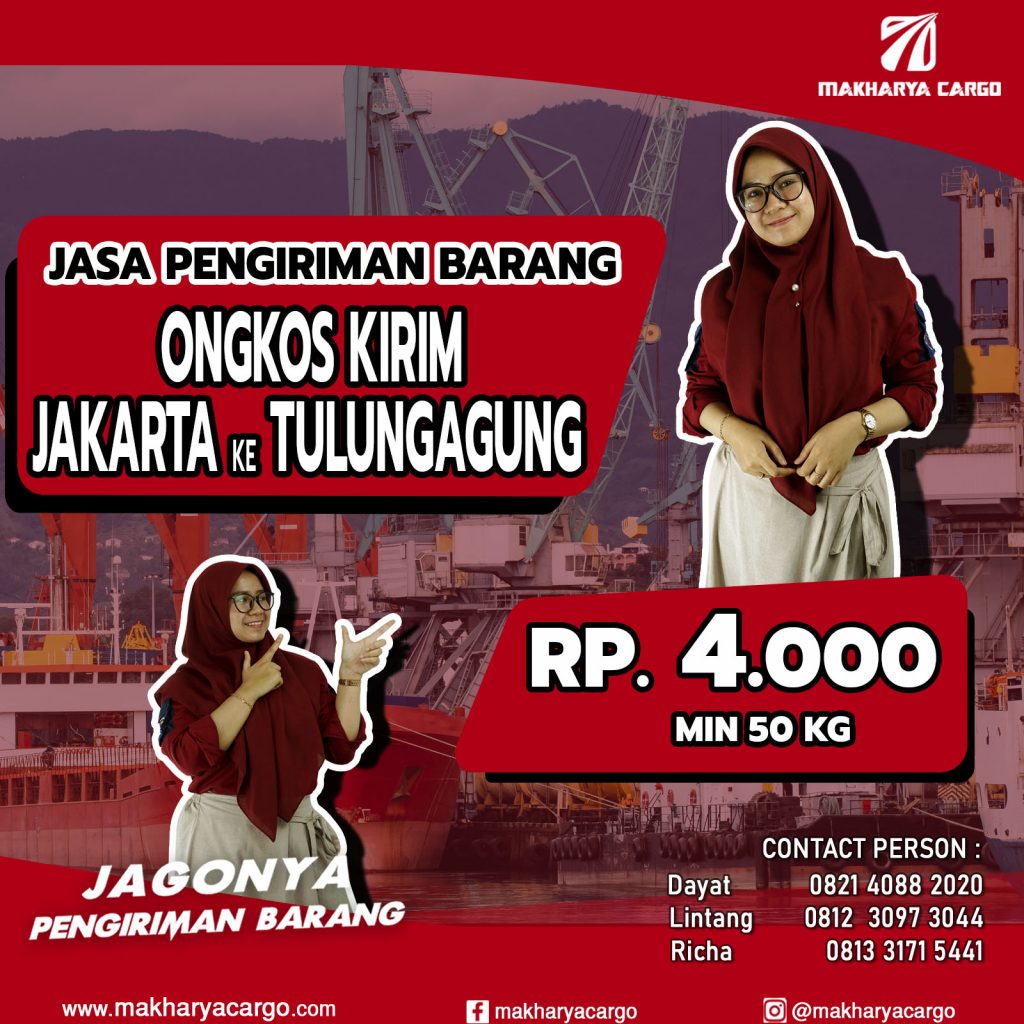 Ongkos Kirim Jakarta Tulungagung