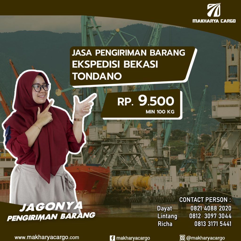 Ekspedisi Bekasi Tondano