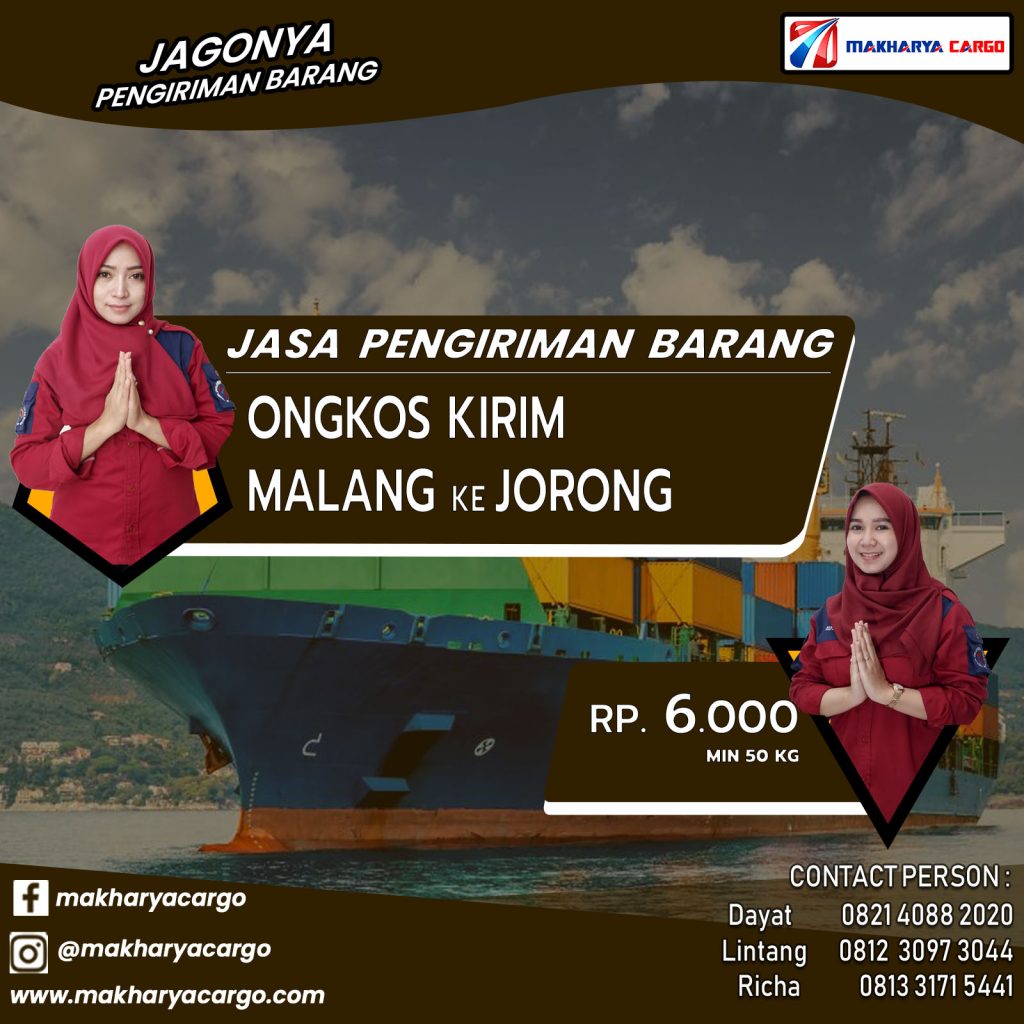 Ongkos Kirim Malang Jorong