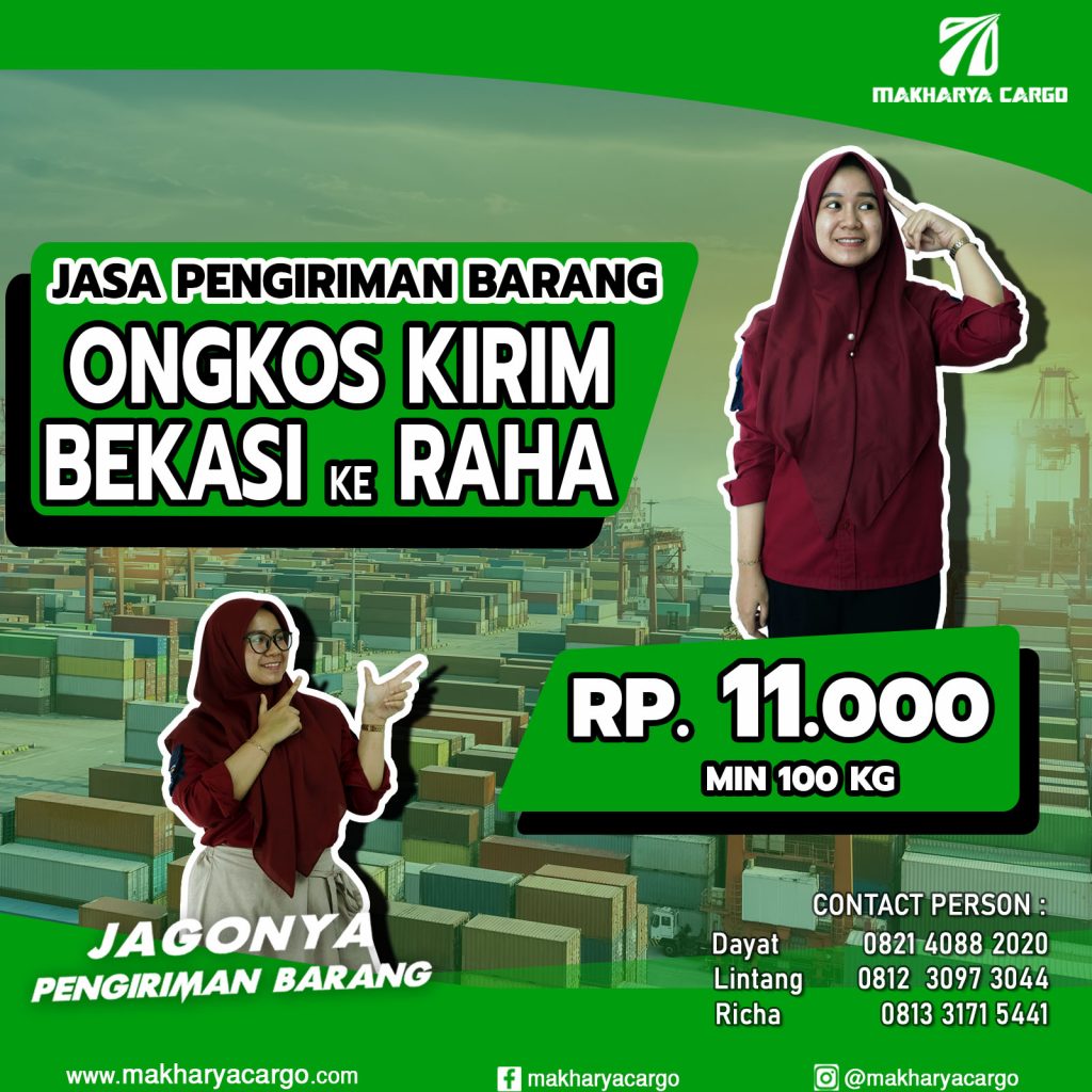 Ongkos Kirim Bekasi Raha