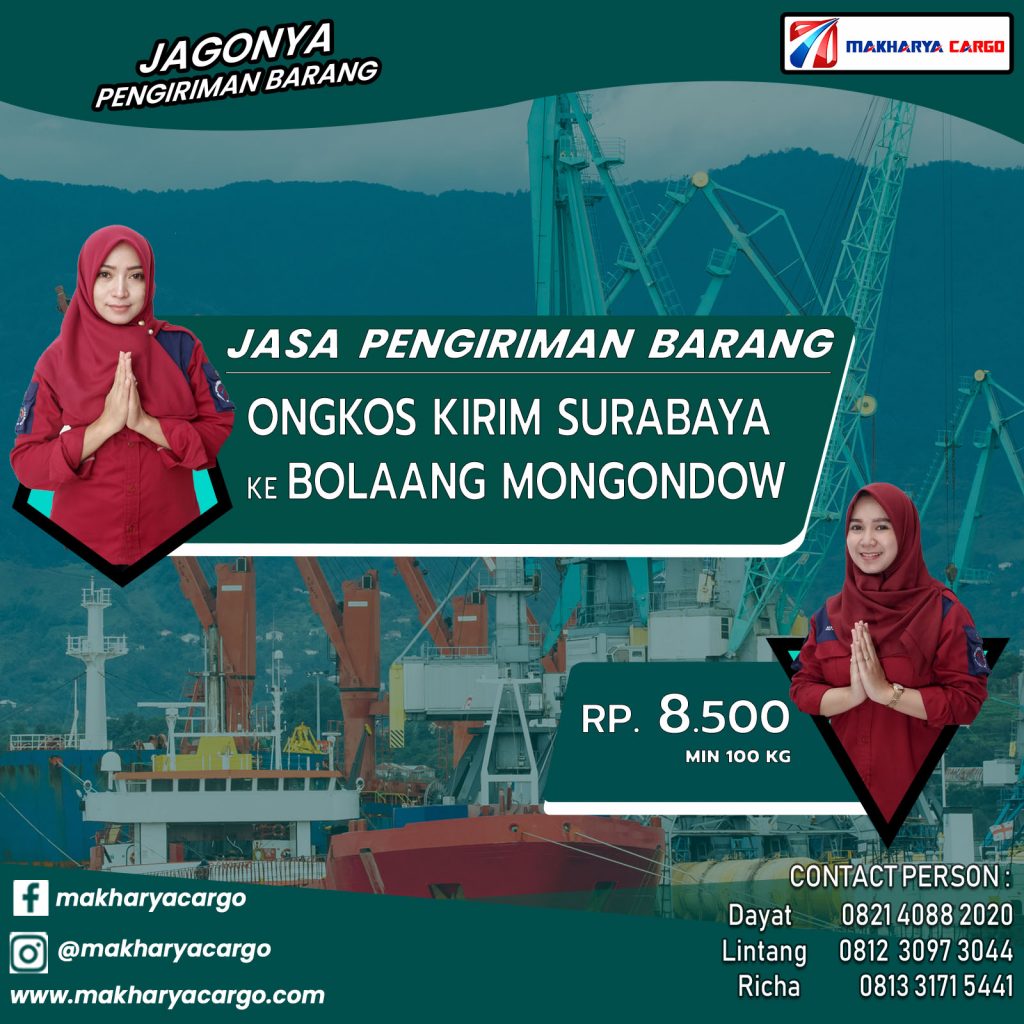 Ongkos Kirim Surabaya Mongondow