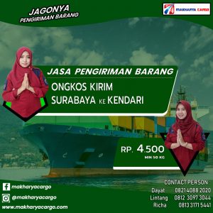 Ongkos Kirim Surabaya Kendari