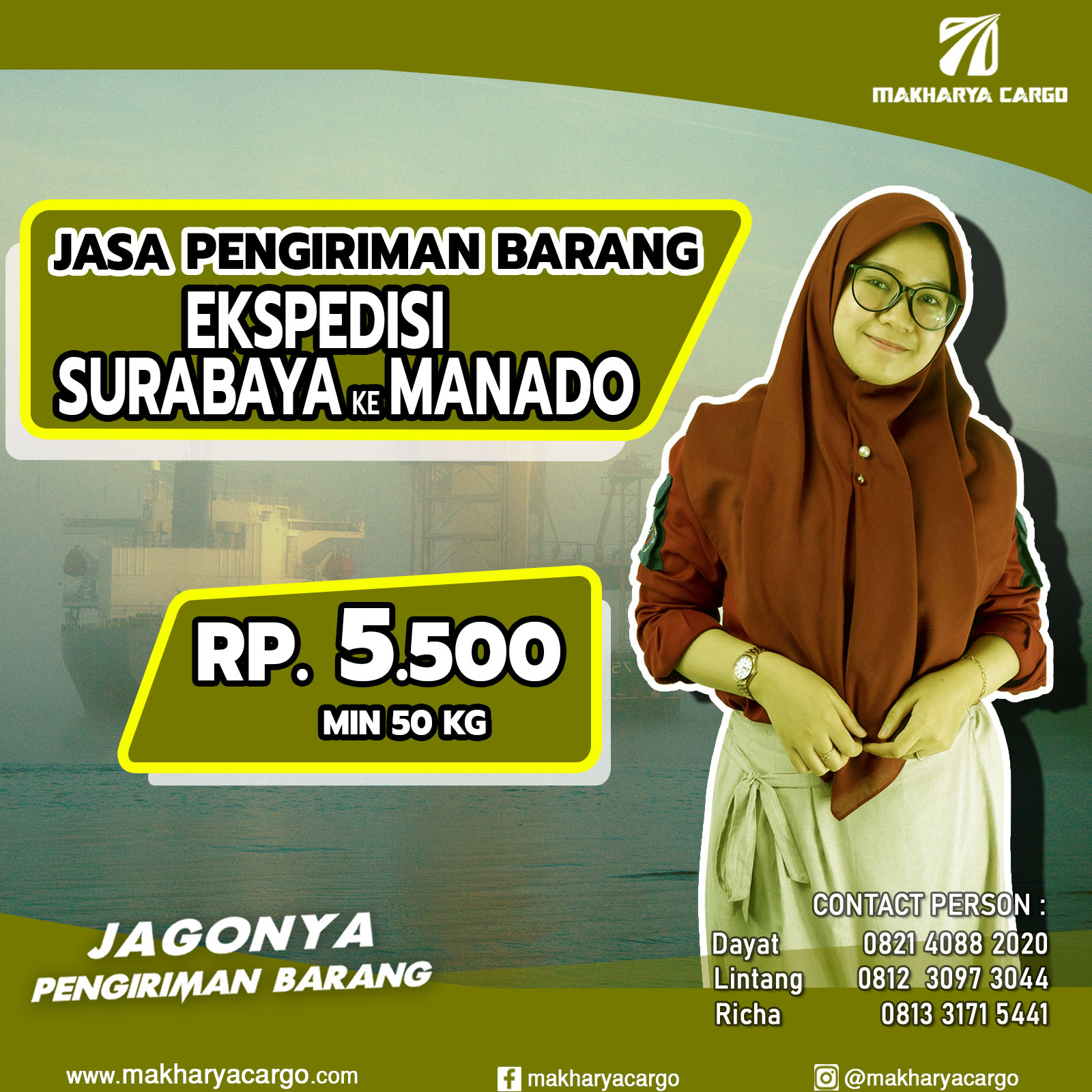 Ekspedisi Surabaya Manado