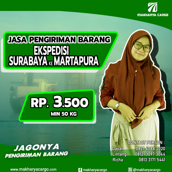 Ekspedisi Surabaya Martapura