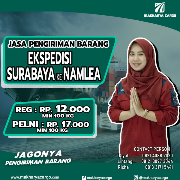 Ekspedisi Surabaya Namlea