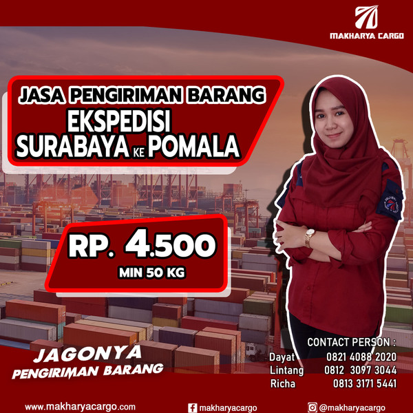 Ekspedisi Surabaya Pomala