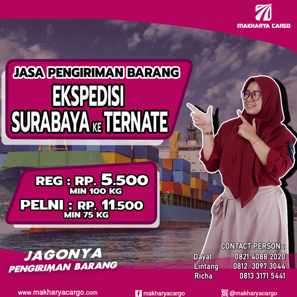 Ekspedisi Surabaya Ternate