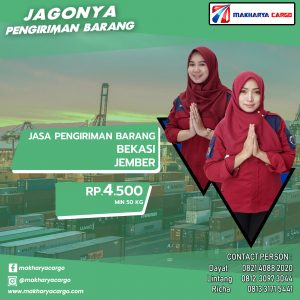 Jasa Pengiriman Barang Bekasi Jember