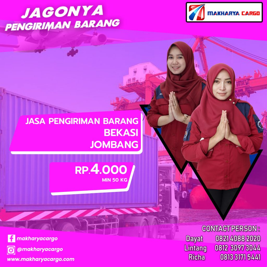 Jasa Pengiriman barang Bekasi Jombang 