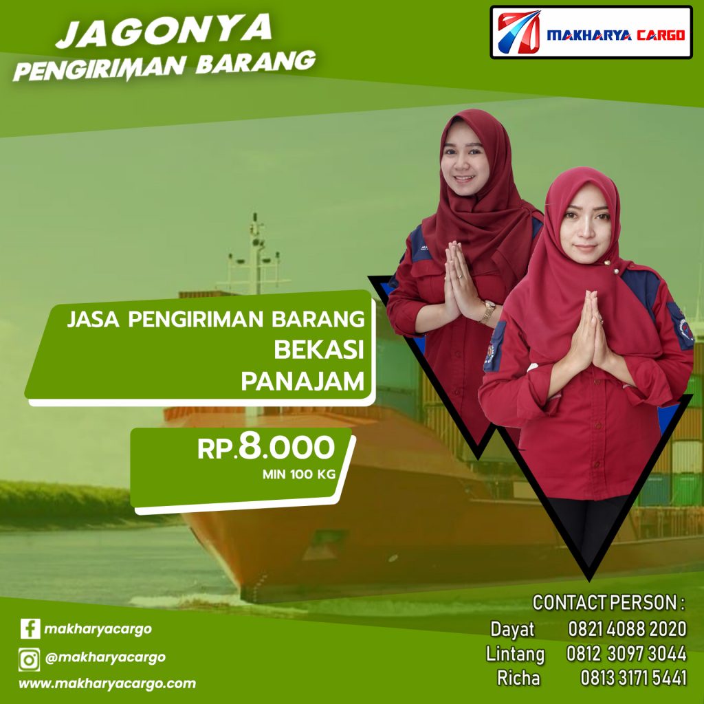 Jasa Pengiriman Barang Bekasi Penajama