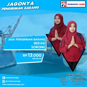 Jasa Pengiriman Barang Bekasi Sorong