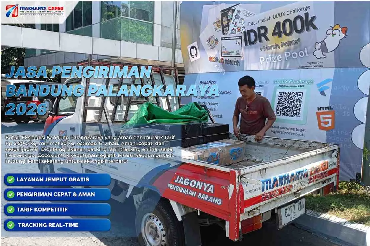 Jasa Pengiriman Bandung Palangkaraya