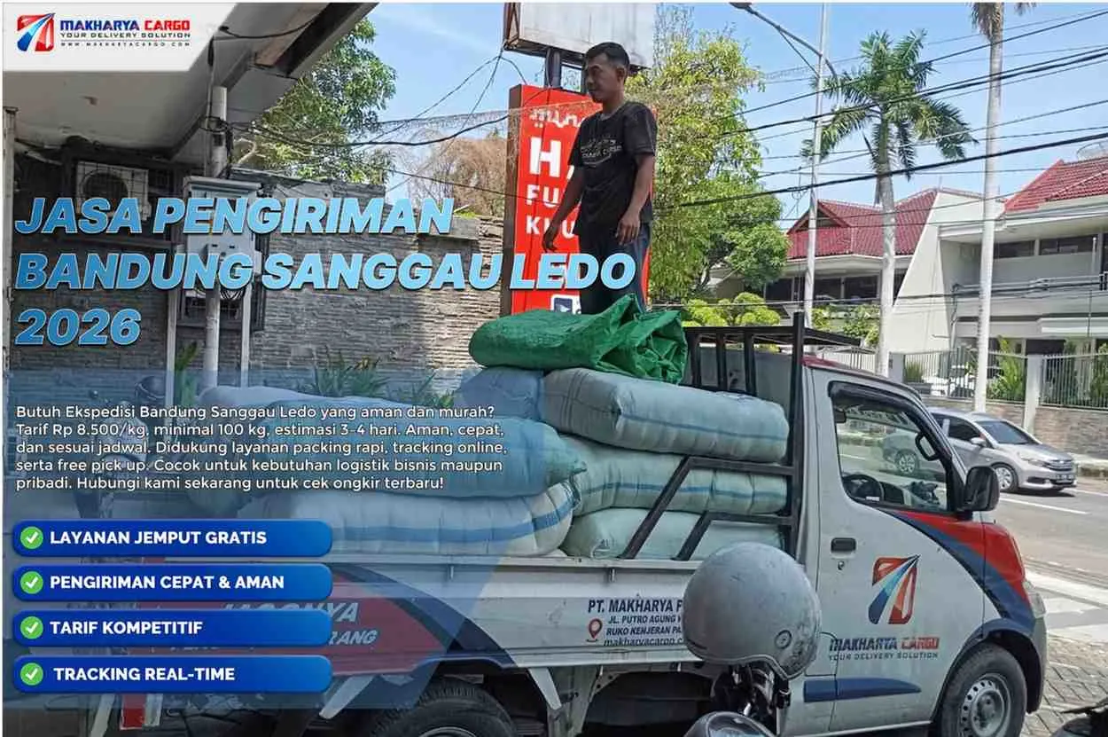 Jasa Pengiriman Bandung Sanggau Ledo