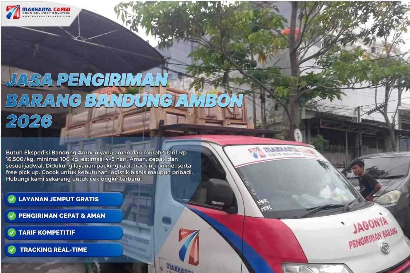 Jasa Pengiriman Barang Bandung Ambon