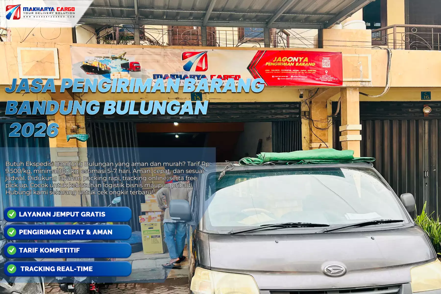 Jasa Pengiriman Barang Bandung Bulungan