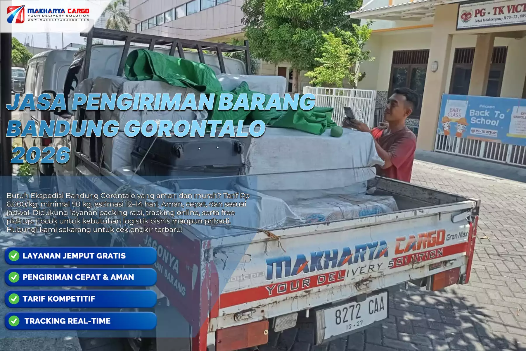 Jasa Pengiriman Barang Bandung Gorontalo