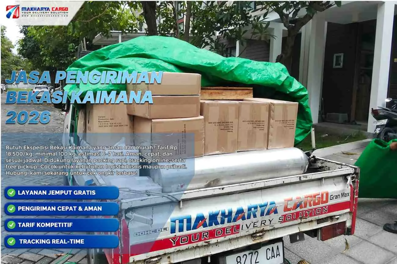 Jasa Pengiriman Barang Bekasi Kaimana