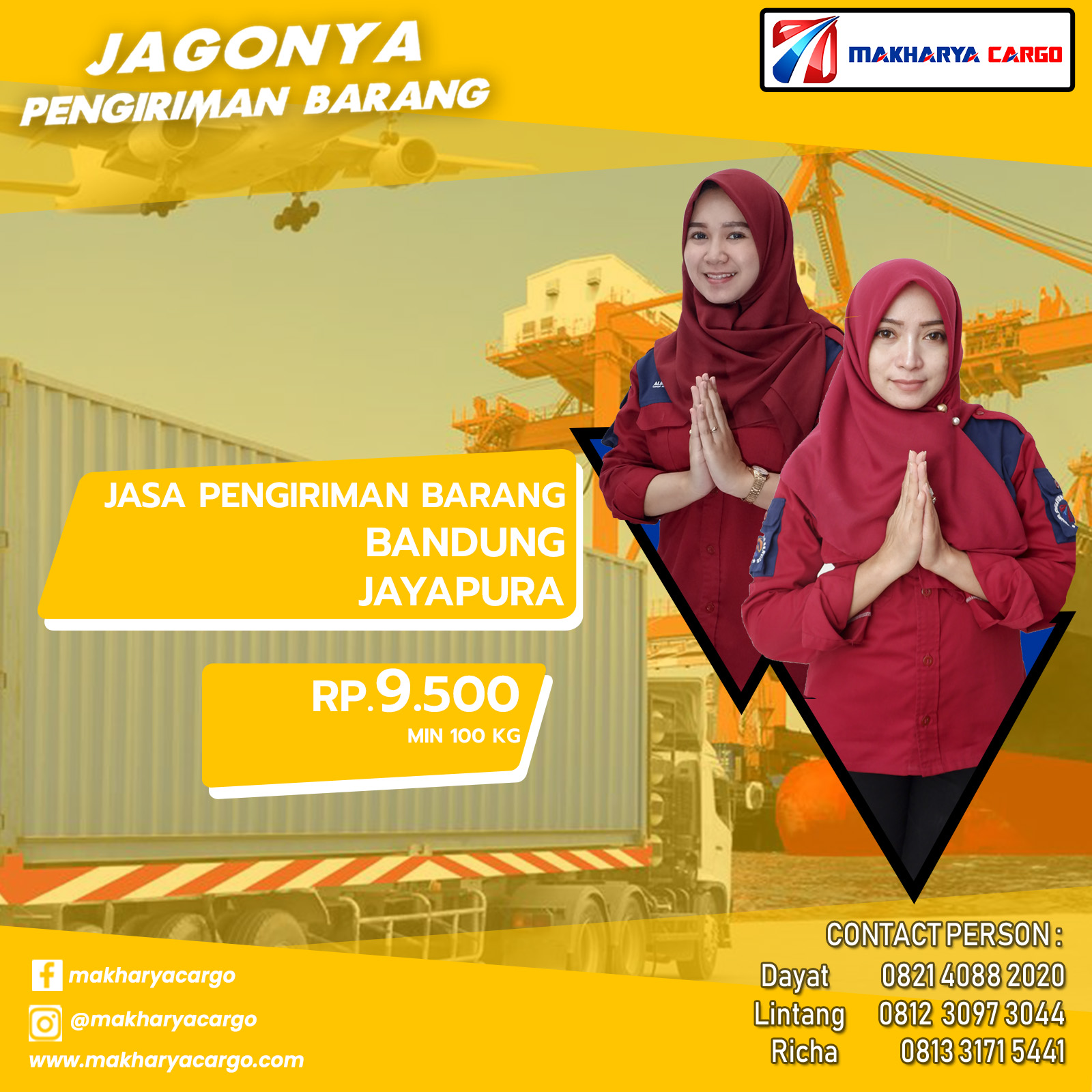 Jasa Pengiriman Barang bandung Jayapura