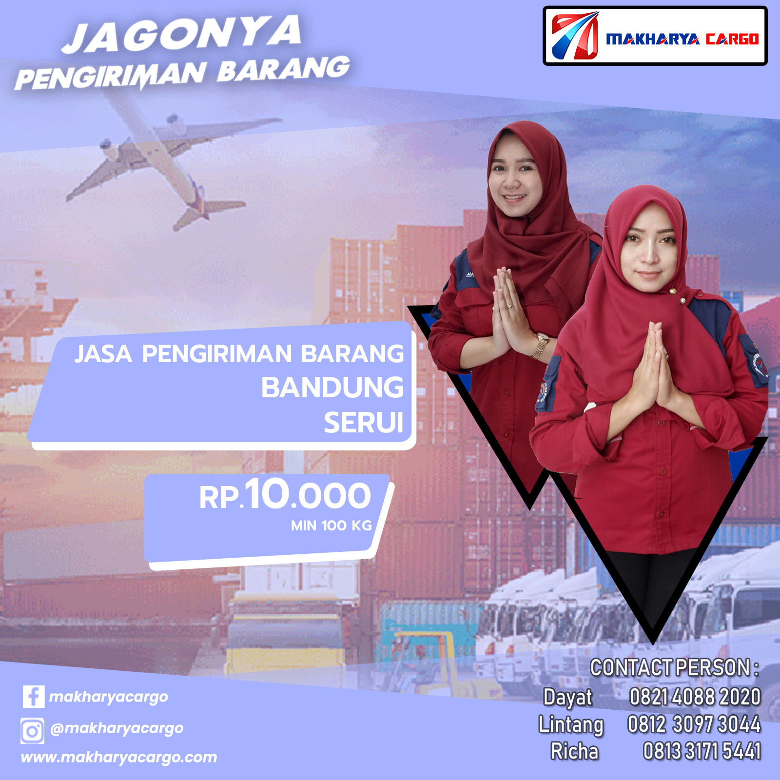 Jasa Pengiriman Barang Bandung Serui