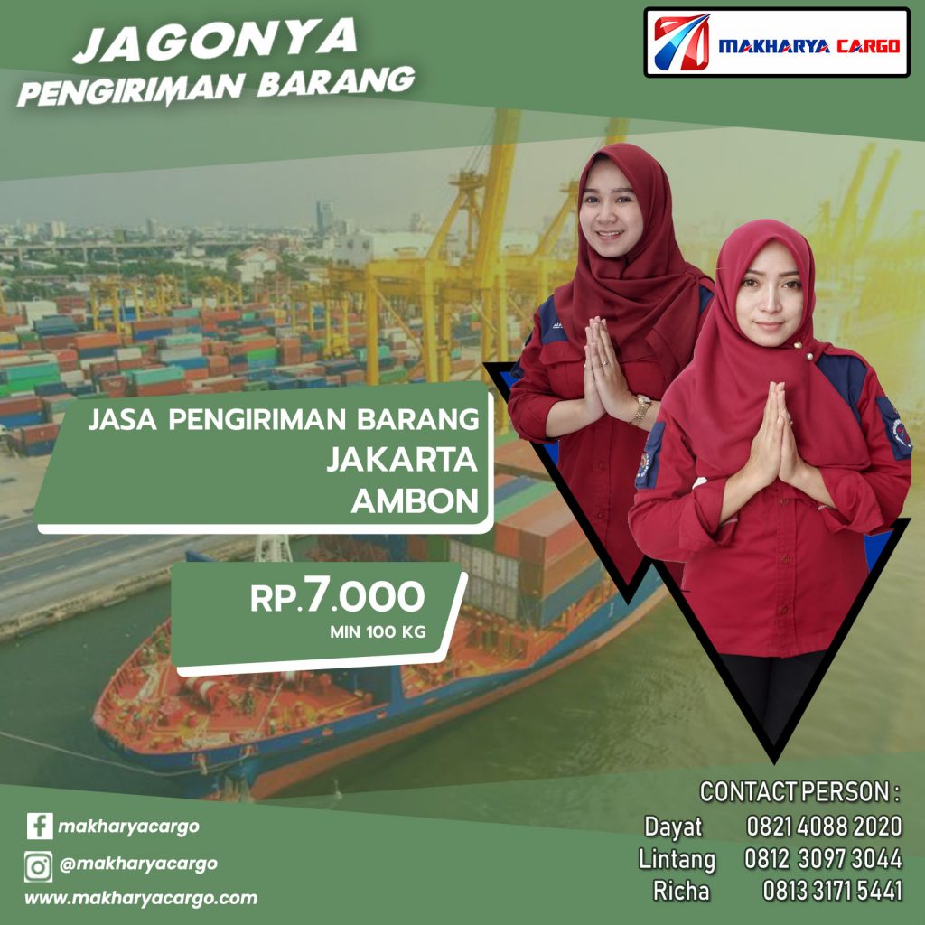 Jasa Pengiriman Barang Jakarta Ambon