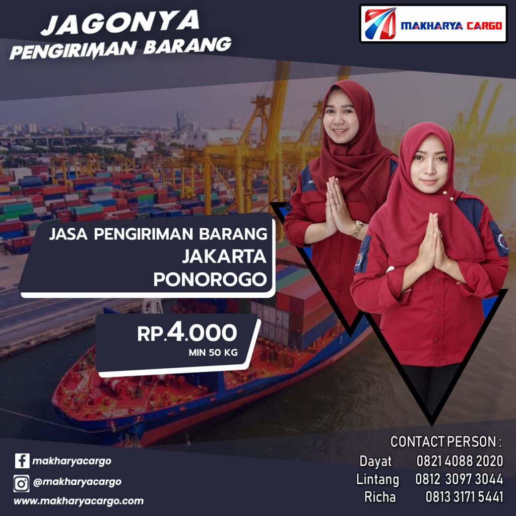 Jasa Pengiriman Barang Jakarta Ponorogo