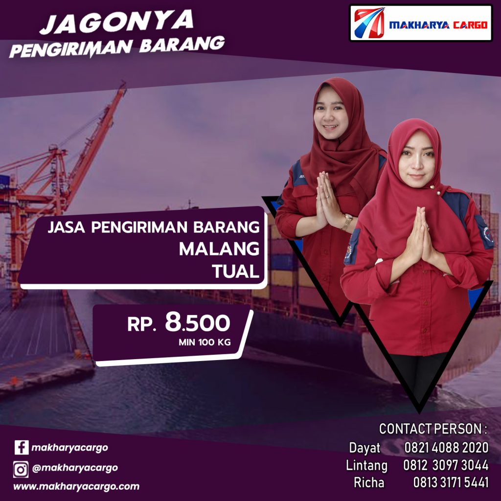 Jasa Pengiriman Barang Malang Tual