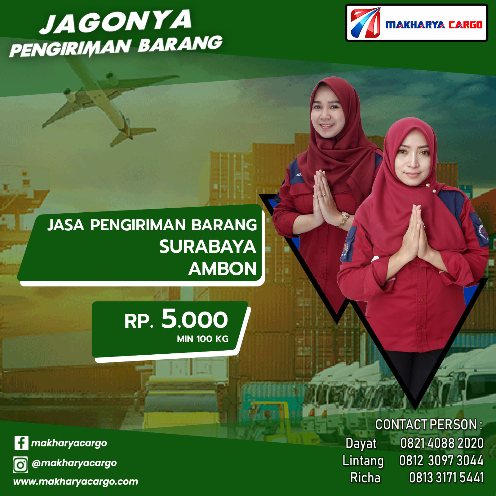 Jasa Pengiriman Barang Surabya Ambon Ongkir Rp 5.000 Jasa Pengiriman Barang Surabya Ambon