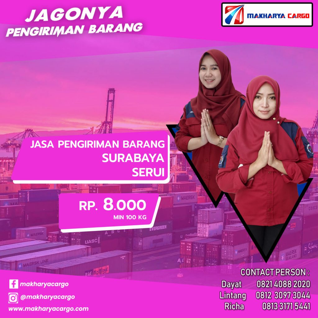 Jasa Pengiriman Barang Surabaya Serui