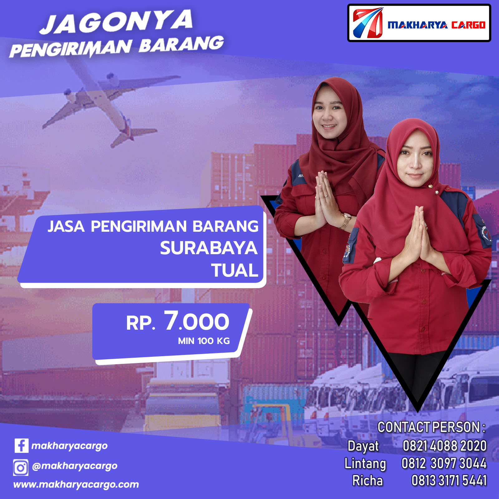 Jasa Pengiriman Barang Surabaya Tual