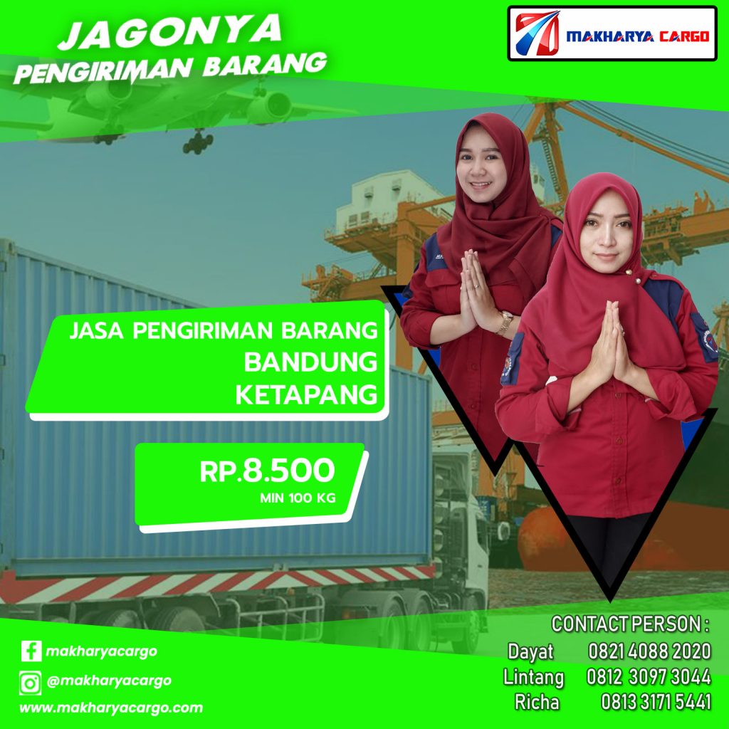 Tarif Ongkos Kirim Bandung Ketapang