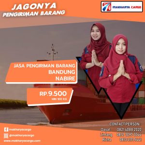 Tarif Ongkos Kirim Bandung Nabire