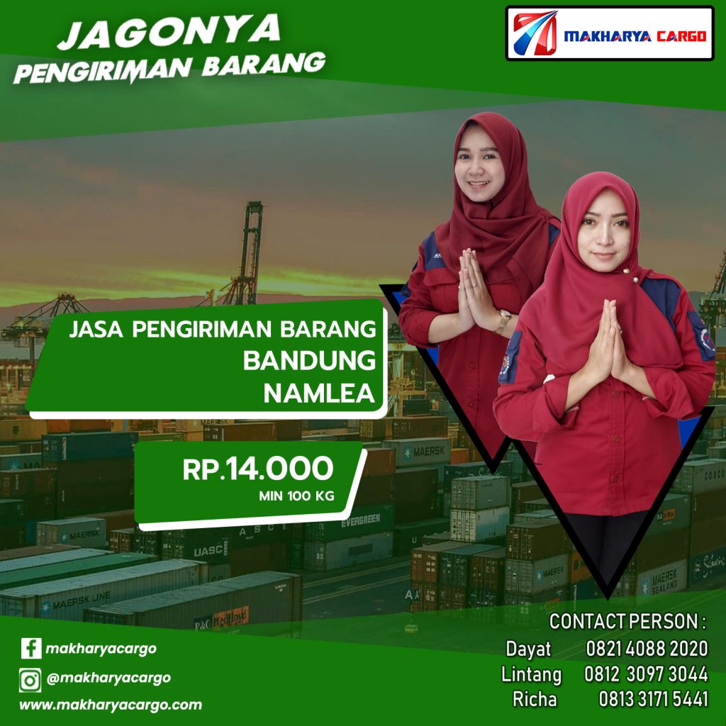 Tarif Ongkos Kirim Bandung Namlea