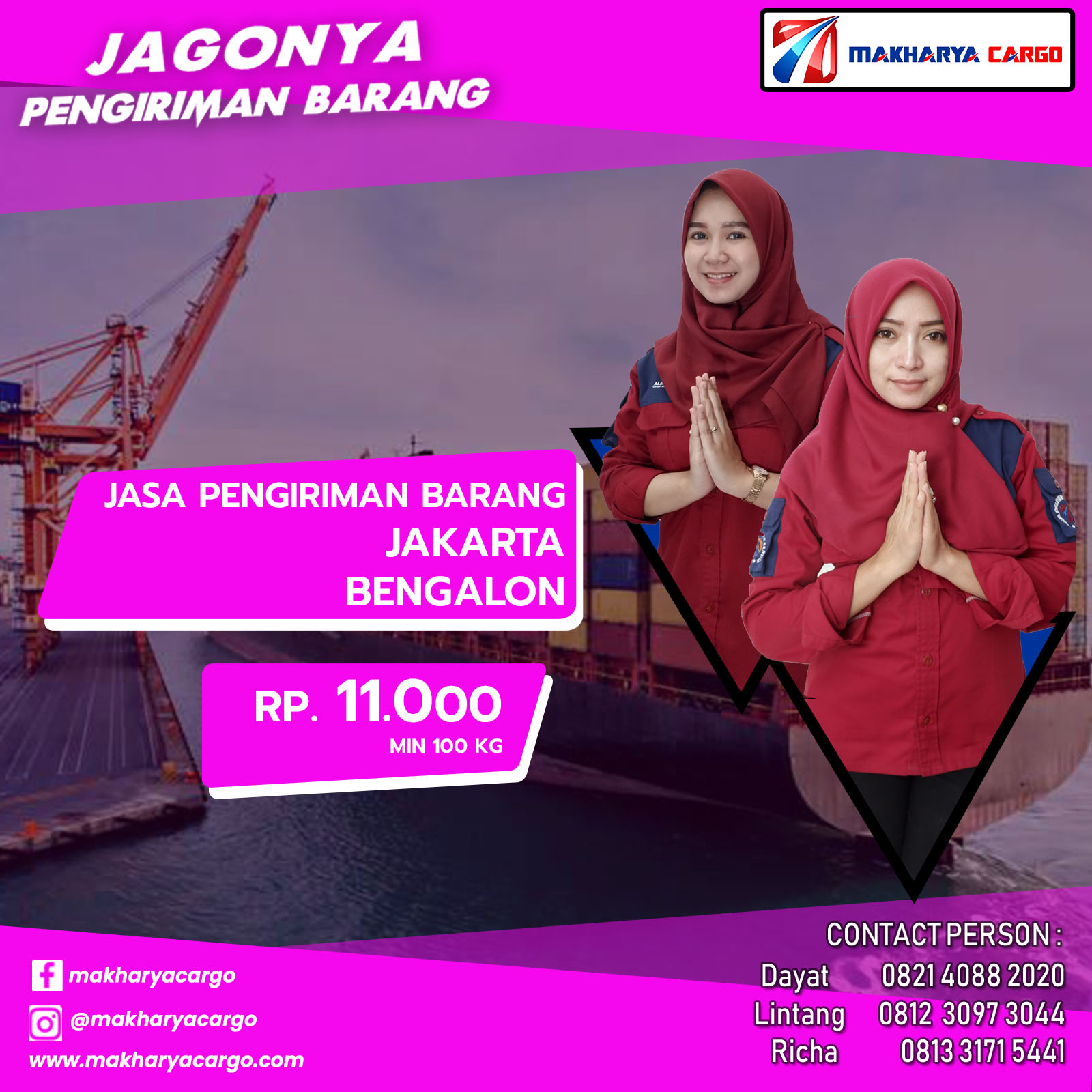 Tarif Ongkos Kirim Jakarta Bengalon 