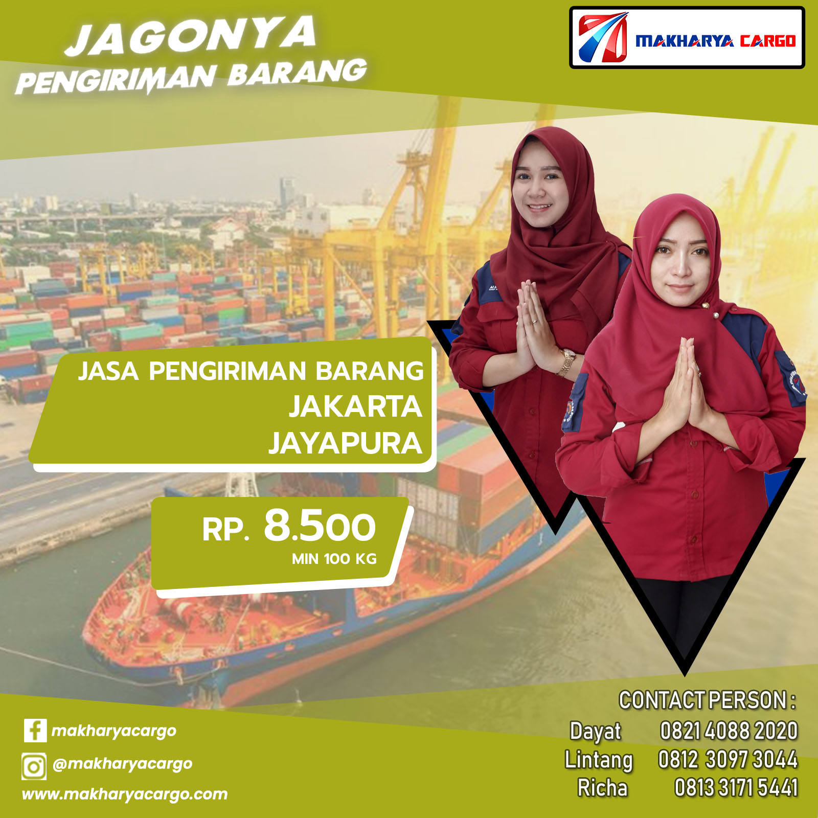 Tarif Ongkos Kirim Jakarta Jayapura