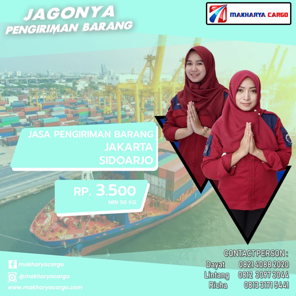 Tarif Ongkos Kirim Jakarta Sidoarjo