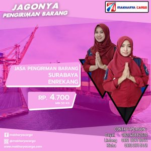 Tarif Ongkos Kirim Surabaya Enrekang
