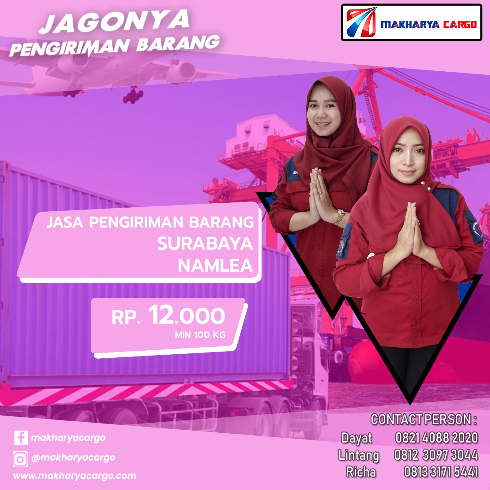 Tarif Ongkos Kirim Surabaya Namlea