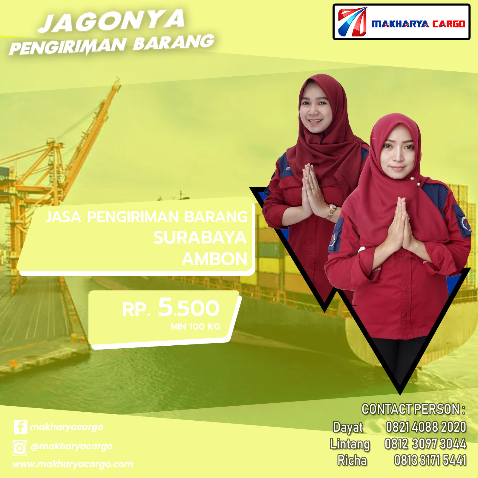 Tarif Ongkos Kirim Surabaya Ambon Ongkir Rp 5.000 Tarif Ongkos Kirim Surabaya Ambon