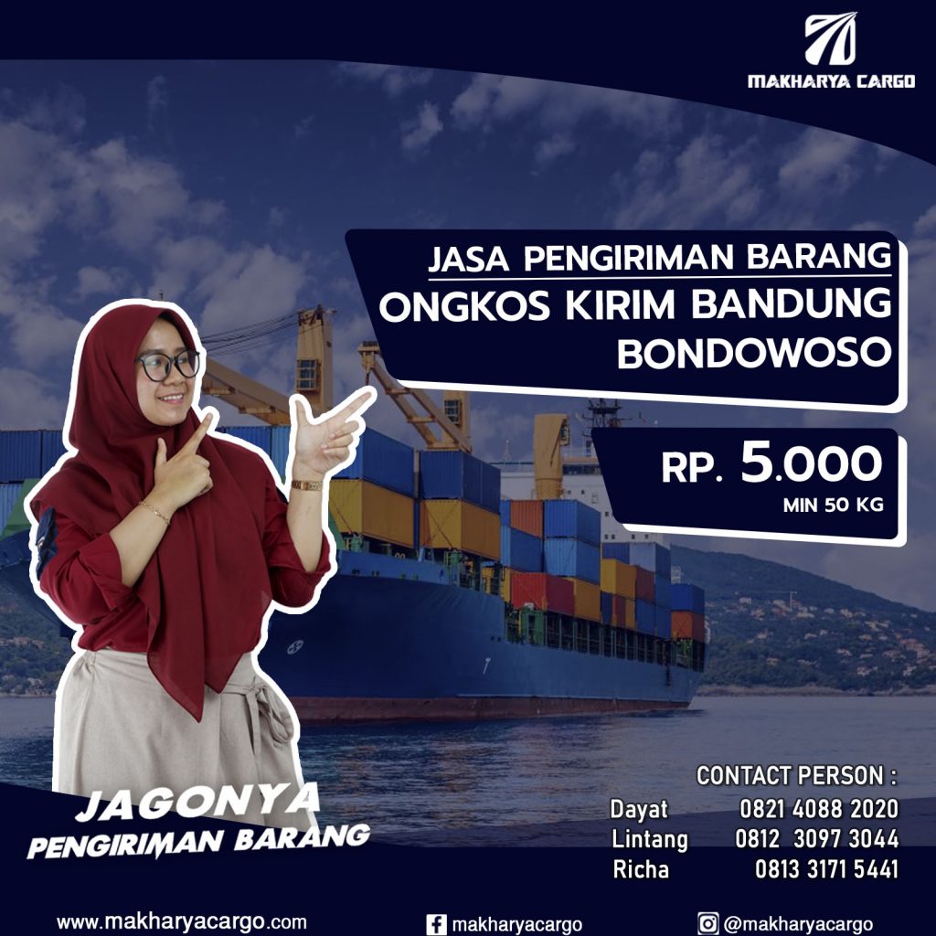 Ongkos Kirim Bandung Bondowoso