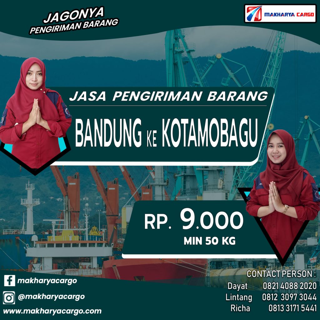 Jasa Pengiriman Barang Bandung Kotamobagu