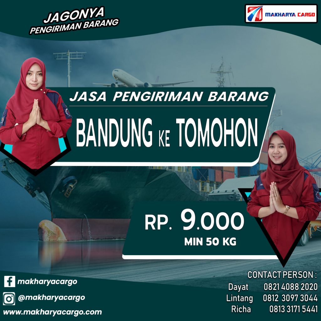 Jasa Pengiriman Barang Bandung Tomohon