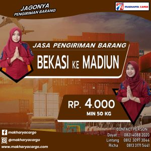 Jasa Pengiriman Barang Bekasi Madiun