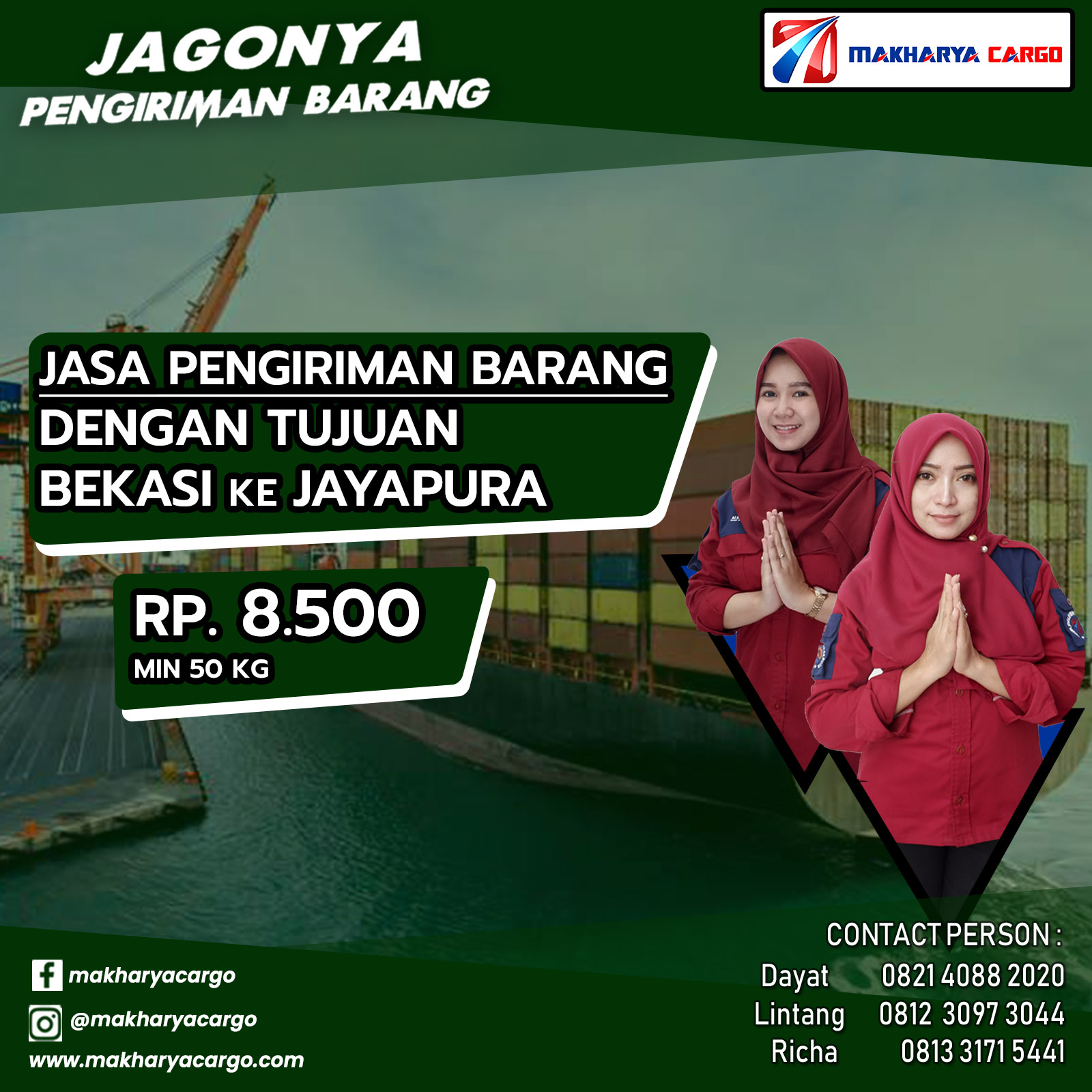 Jasa Pengiriman Barang Bekasi Jayapura