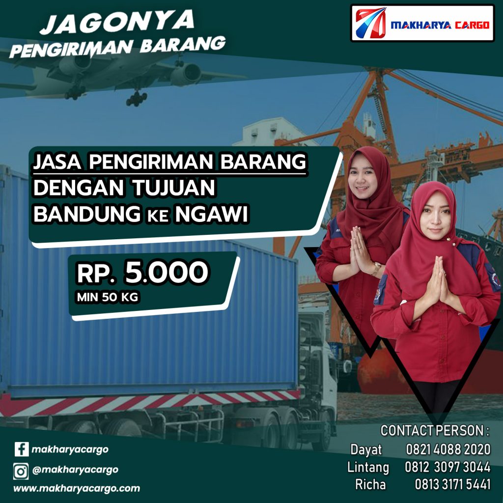 Jasa Pengiriman Barang Bandung Ngawi