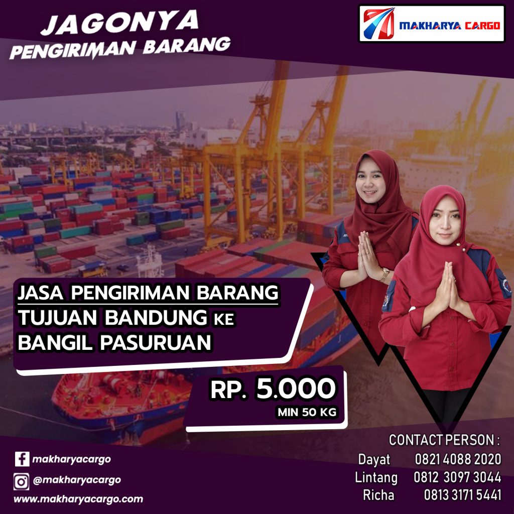 Jasa Pengiriman Bandung Bangil Pasuruan