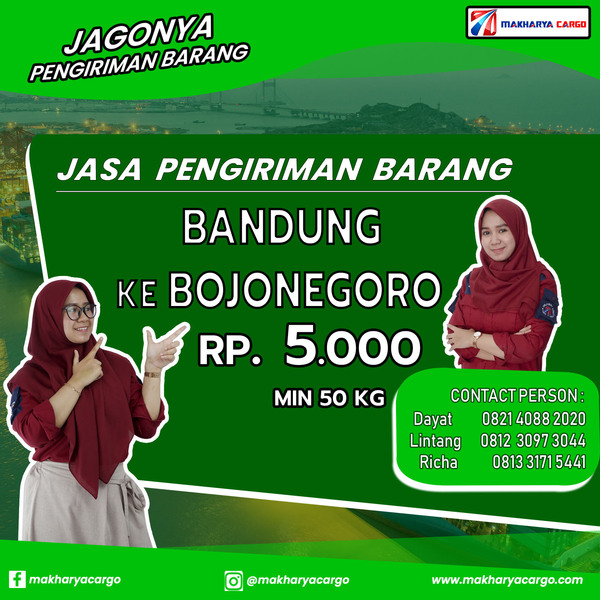 Jasa Pengiriman Barang Bandung Bojonegoro