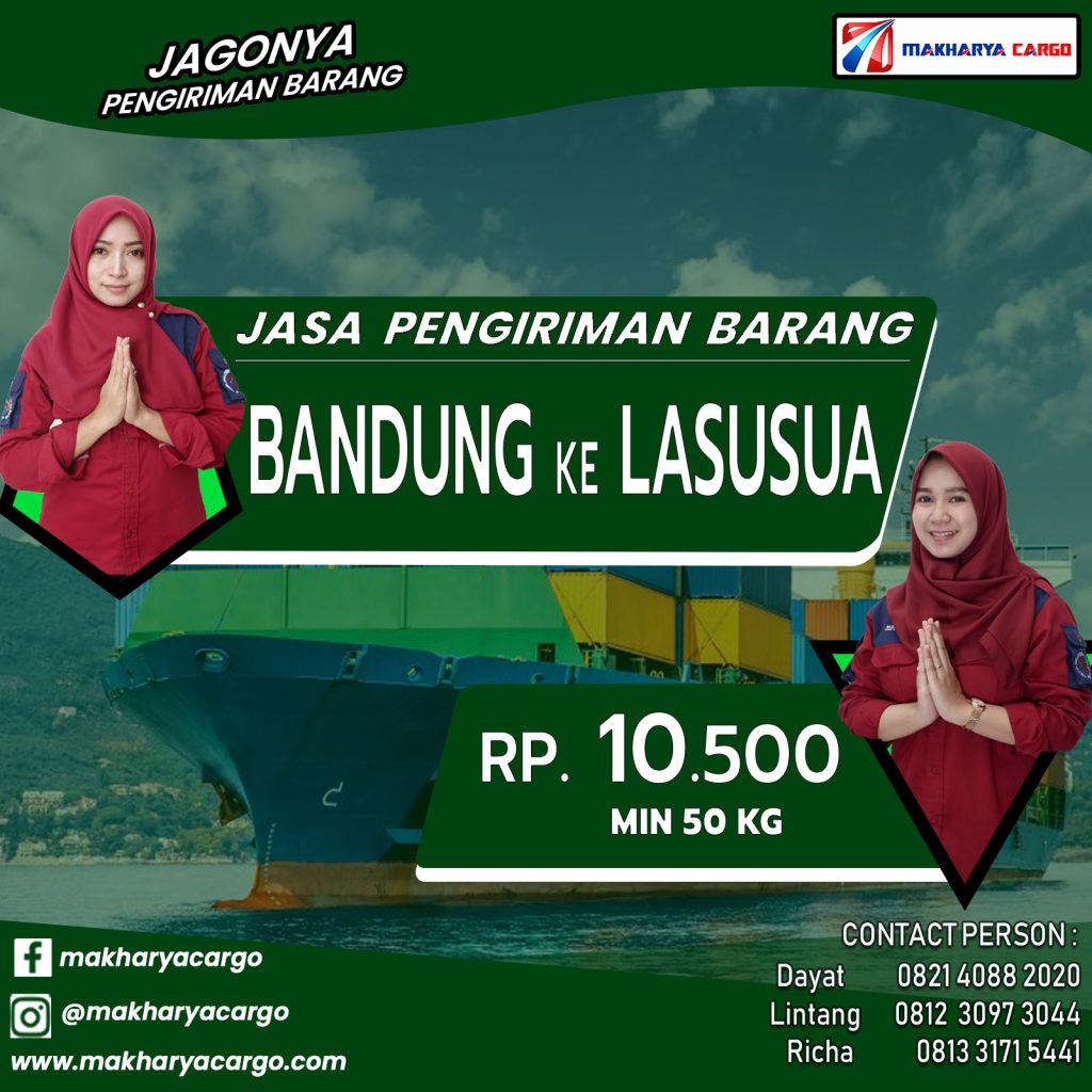 Jasa Pengiriman Barang Bandung Lasusua